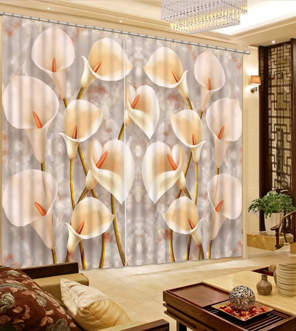 European Bedroom Curtains Marble flower Design Blackout 3D Curtains For Window Decoration Hooks Fabric Curtain
European Bedroom Curtains Marble flower Design Blackout 3D Curtains For Window Decoration Hooks Fabric Curtain