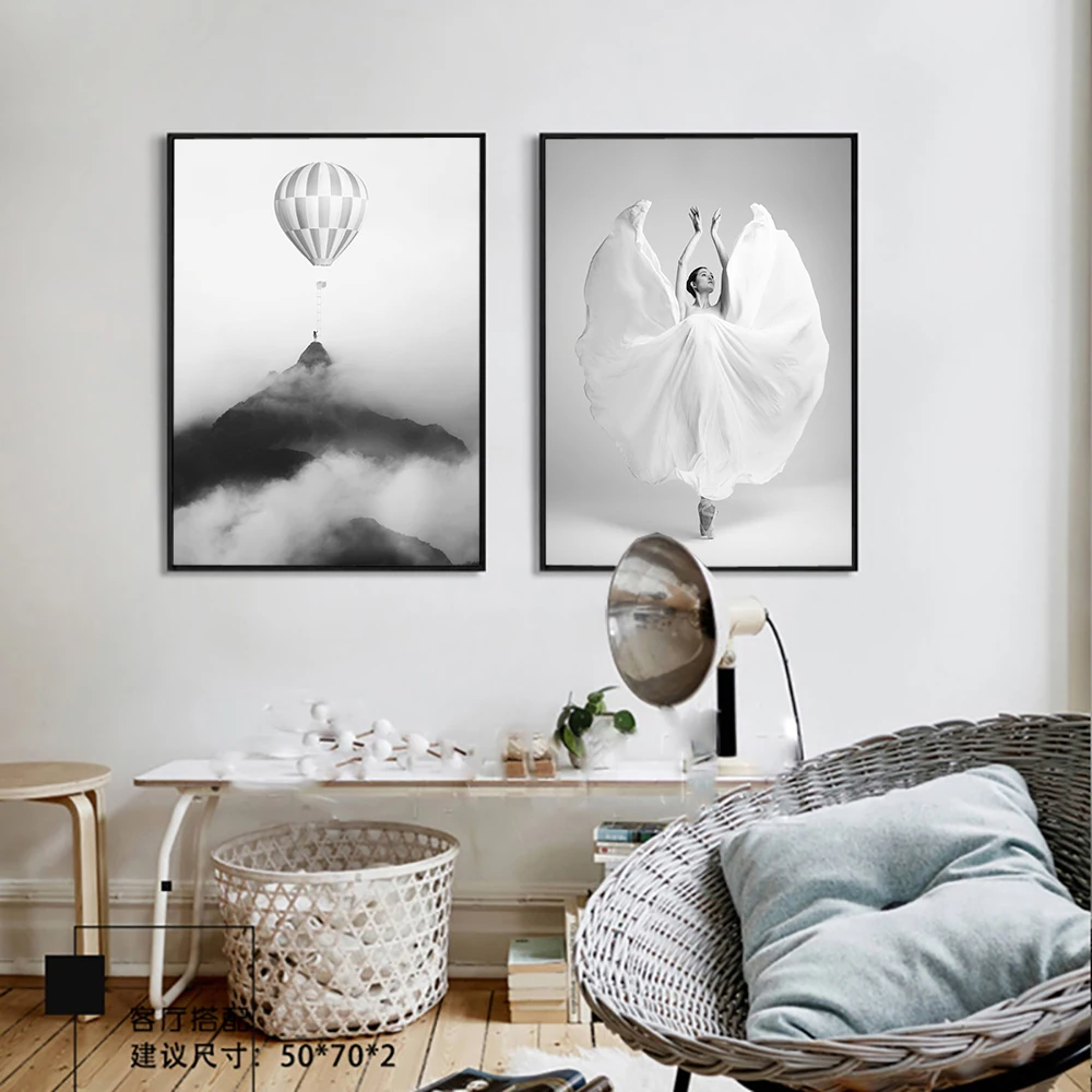 Scandinavian Viewscape Canvas Poster Dancing Girl Nordic Style Wall Art Print Decorative Picture Living Room Decor Metal Frame
Scandinavian Viewscape Canvas Poster Dancing Girl Nordic Style Wall Art Print Decorative Picture Living Room Decor Metal Frame