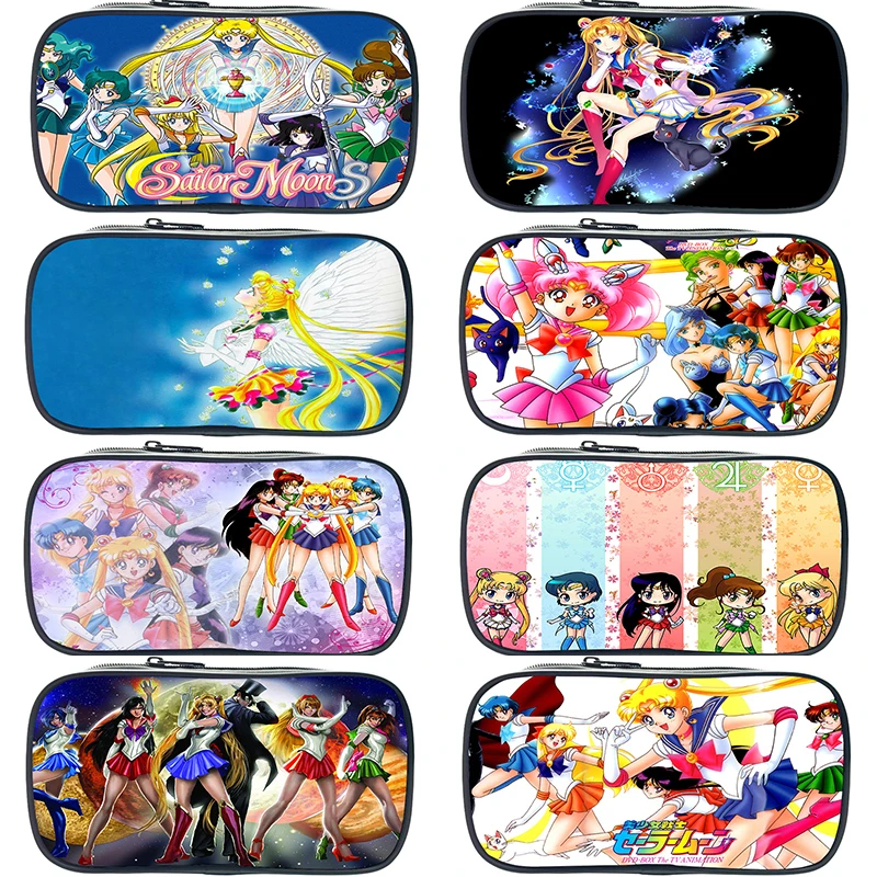 Новый чехол карандаш Sailor Moon высококачественный милый детский пенал красивая