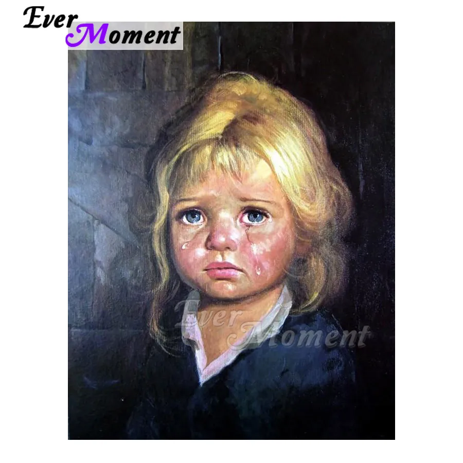 Ever Moment Diamond Painting Handmade Crying Girl Picture Of Rhinestone Full Square Drill Decoration Diamond Embroidery ASF1602
Ever Moment Diamond Painting Handmade Crying Girl Picture Of Rhinestone Full Square Drill Decoration Diamond Embroidery ASF1602