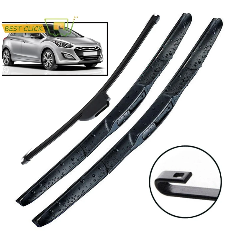 Щетки стеклоочистителя для лобового стекла Misima 26 14 13 дюймов Hyundai i30 GD Elantra GT 2012 2013