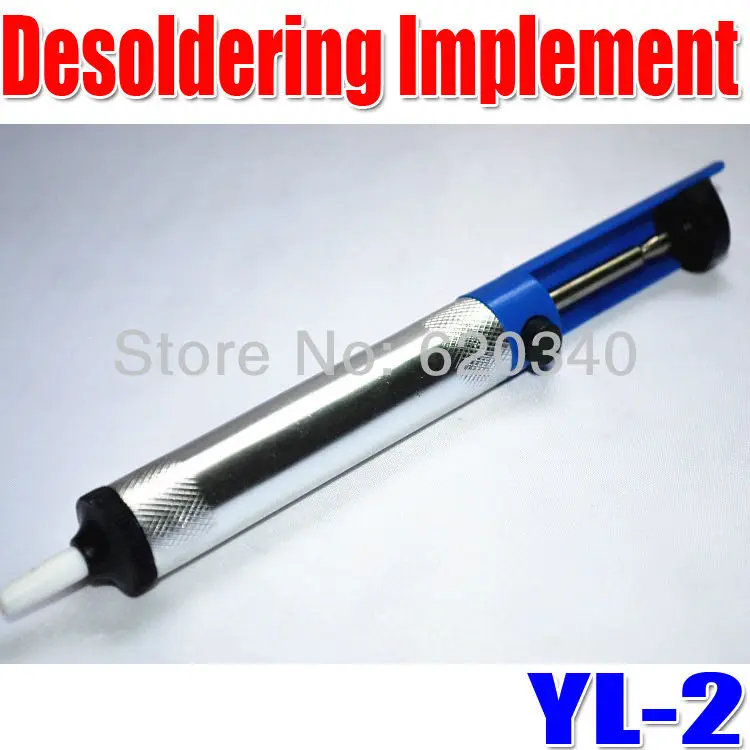 Free Shipping Suction Tin Semi Aluminum Sucker Desoldering Pump Welding tools Aluminium Solder Sucker Desoldering Pump
Free Shipping Suction Tin Semi Aluminum Sucker Desoldering Pump Welding tools Aluminium Solder Sucker Desoldering Pump