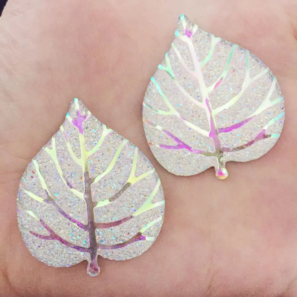 New 10pcs 32mm*38mm Resin AB Color Heart Leaf FlatBack Appliques/wedding DIY Craft C163
New 10pcs 32mm*38mm Resin AB Color Heart Leaf FlatBack Appliques/wedding DIY Craft C163