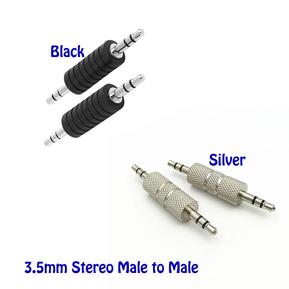 10pcs/lot 3.5mm Stereo Plug Male to Male Audio Adapter 3.5 Jack Headphone Coupler Converter Professional Connector
10pcs/lot 3.5mm Stereo Plug Male to Male Audio Adapter 3.5 Jack Headphone Coupler Converter Professional Connector