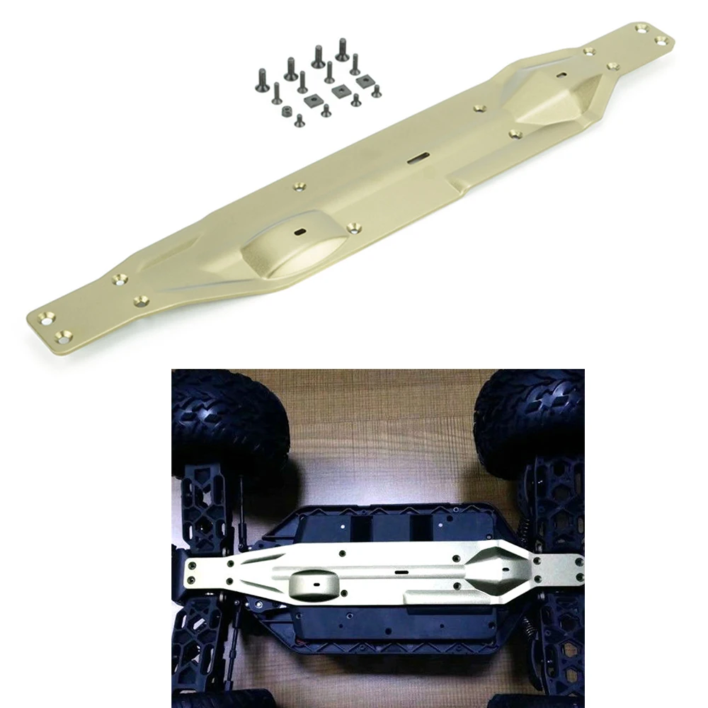 Metal Chassis Guard Board for 1/10 VKAR BISON Monster Truck RC Car Upgrade Anti-collision Protection Part Accessories With Screw
Metal Chassis Guard Board for 1/10 VKAR BISON Monster Truck RC Car Upgrade Anti-collision Protection Part Accessories With Screw
