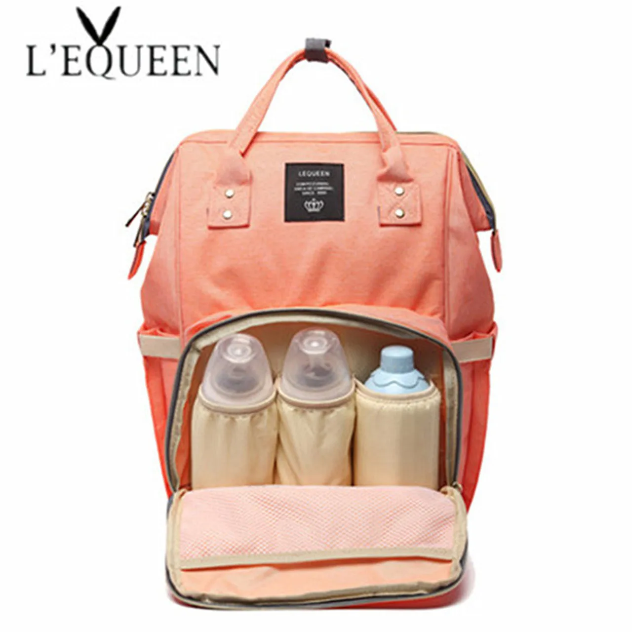 Authentic LAND Mommy Diaper Bags Mother Large Capacity Travel Nappy Backpacks with anti-loss zipper Baby Nursing Bags dropship
Authentic LAND Mommy Diaper Bags Mother Large Capacity Travel Nappy Backpacks with anti-loss zipper Baby Nursing Bags dropship