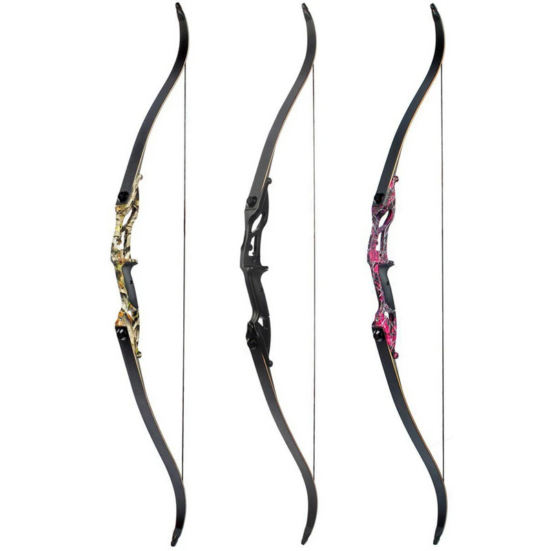 56" 30lbs 35lbs 40lbs 45lbs 50lbs Takedown Recurve Bow Gym Archery Target Shooting Practice Bow Outdoor Hunting Bow Right Hand
56" 30lbs 35lbs 40lbs 45lbs 50lbs Takedown Recurve Bow Gym Archery Target Shooting Practice Bow Outdoor Hunting Bow Right Hand
