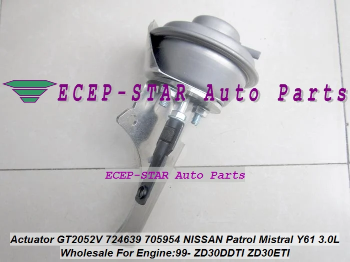 Turbo Wastegate Actuator GT2052V 724639-5006S 724639 705954 Turbocharger For NISSAN Patrol Mistral Y61 99- ZD30DDTI ZD30ETI 3.0L
Turbo Wastegate Actuator GT2052V 724639-5006S 724639 705954 Turbocharger For NISSAN Patrol Mistral Y61 99- ZD30DDTI ZD30ETI 3.0L
