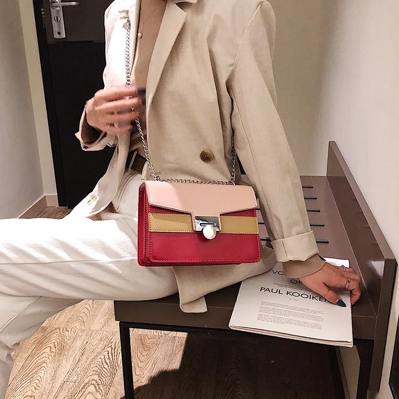 women bag shoulder luxury sling leather messenger sac designer bags Chains mujer tote Young ladies crossbody for fashion handbag
women bag shoulder luxury sling leather messenger sac designer bags Chains mujer tote Young ladies crossbody for fashion handbag