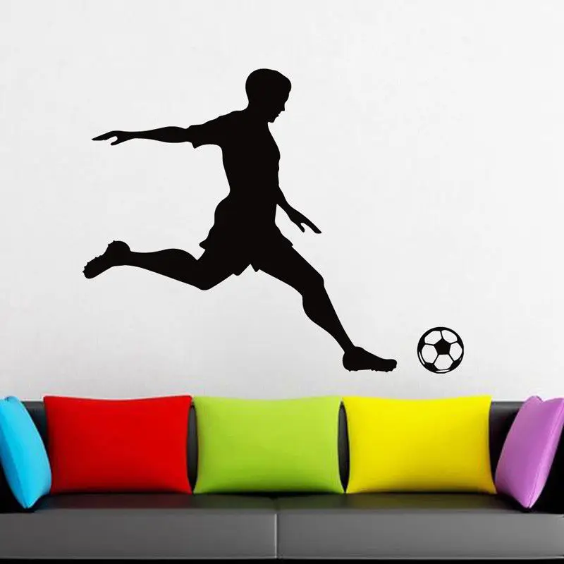 HotMeiNi 48CM*38.4CM Soccer Ball Football Player Boys Kid Room Decor Wall Decal Art Sticker Hood Decals Car Stickers
HotMeiNi 48CM*38.4CM Soccer Ball Football Player Boys Kid Room Decor Wall Decal Art Sticker Hood Decals Car Stickers