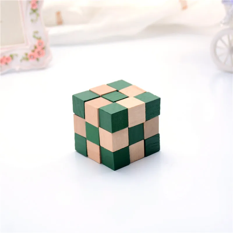3D деревянная головоломка новинка игрушки волшебный куб образовательный