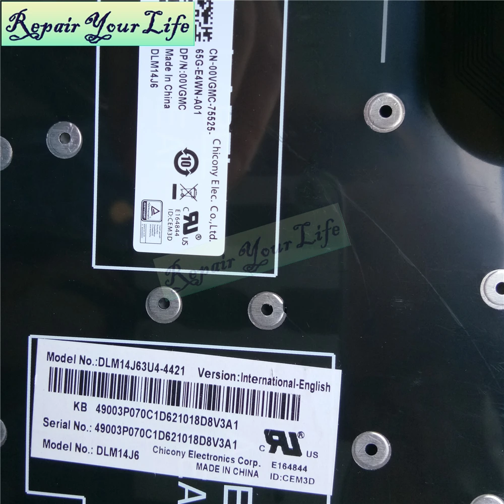 Repair You Life laptop keyboard for DELL Inspiron 11 3168 3169 11-3168 11-316 US keyboard
Repair You Life laptop keyboard for DELL Inspiron 11 3168 3169 11-3168 11-316 US keyboard