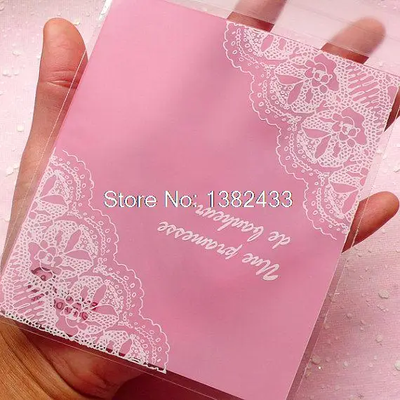 50pcs DEFECT Lace Doily Clear Gift Bags Pink Kawaii Self Adhesive Resealable Plastic Bag Packaging Bag 10.9cm x 12.7cm
50pcs DEFECT Lace Doily Clear Gift Bags Pink Kawaii Self Adhesive Resealable Plastic Bag Packaging Bag 10.9cm x 12.7cm