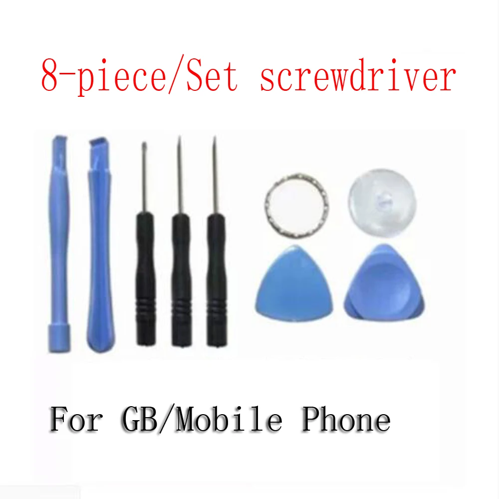 100Set/lot 8 In 1 For Nintend Disassemble Kit Set Screwdriver For Nintendo for GB for Mobile Phone High Quality Repair Tool Set
100Set/lot 8 In 1 For Nintend Disassemble Kit Set Screwdriver For Nintendo for GB for Mobile Phone High Quality Repair Tool Set