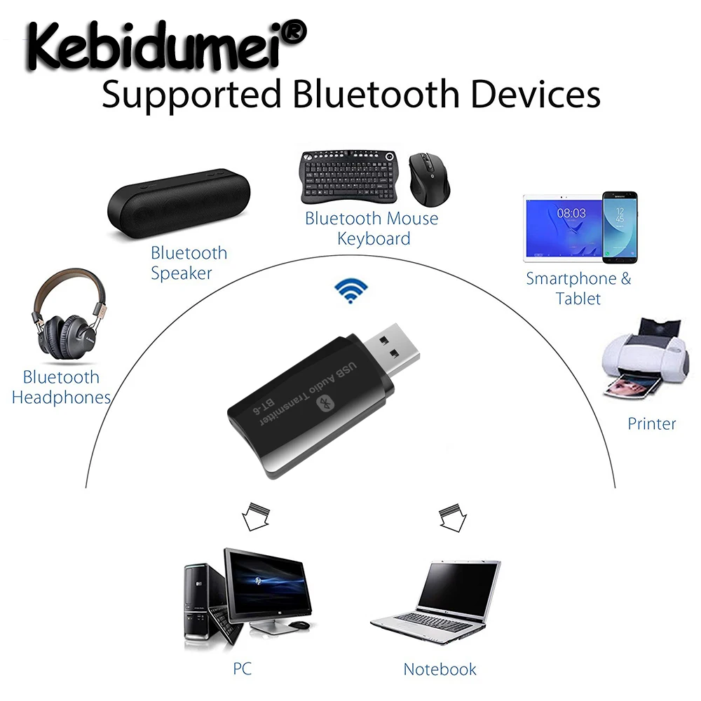 Wireless USB Bluetooth Adapter Dongle Music Audio Receiver Transmitter For PC Computer High Quality USB Bluetooth Adapter Black
Wireless USB Bluetooth Adapter Dongle Music Audio Receiver Transmitter For PC Computer High Quality USB Bluetooth Adapter Black