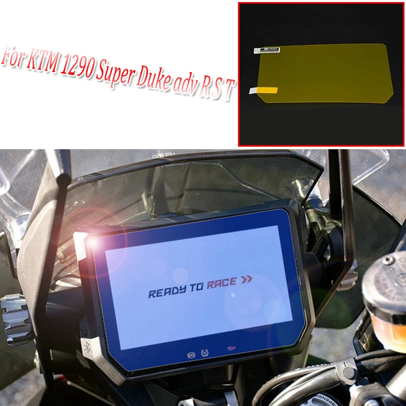 Защитная пленка от царапин для приборной панели ТПУ Blu Ray KTM 1290 Super Duke adv R S T|Наклейки и стикеры| |
