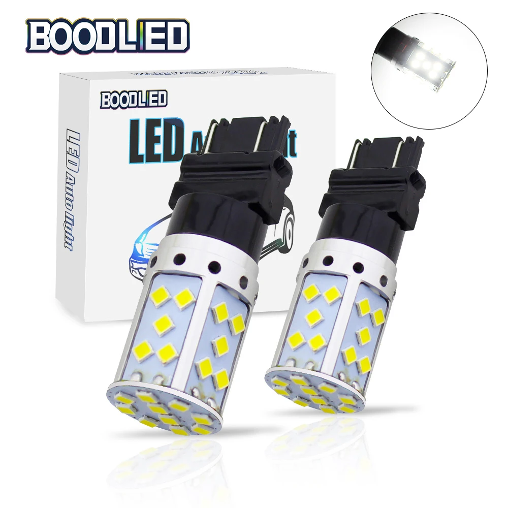 2pcs T25 3157 LED 15W 6000K White 35 SMD 3030 LED Bulbs For Auto Light Car Brake Reverse Lights Turn Signal Taillight DC 12V
2pcs T25 3157 LED 15W 6000K White 35 SMD 3030 LED Bulbs For Auto Light Car Brake Reverse Lights Turn Signal Taillight DC 12V