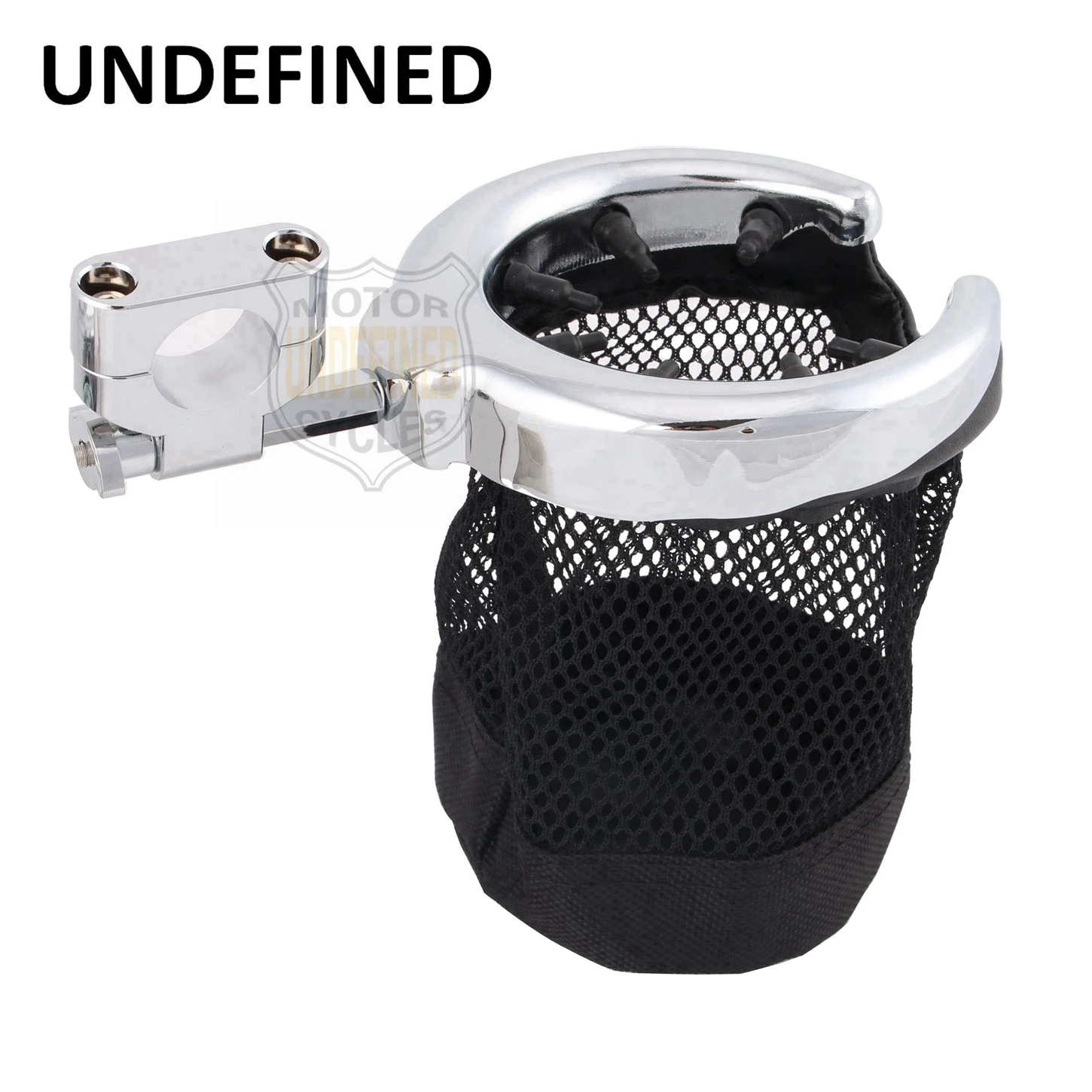 Motorcycle Parst Universal Handlebar Metal Drink Cup Holder Chrome With Nylon Basket For Harley Bobber Chopper UNDEFINED
Motorcycle Parst Universal Handlebar Metal Drink Cup Holder Chrome With Nylon Basket For Harley Bobber Chopper UNDEFINED