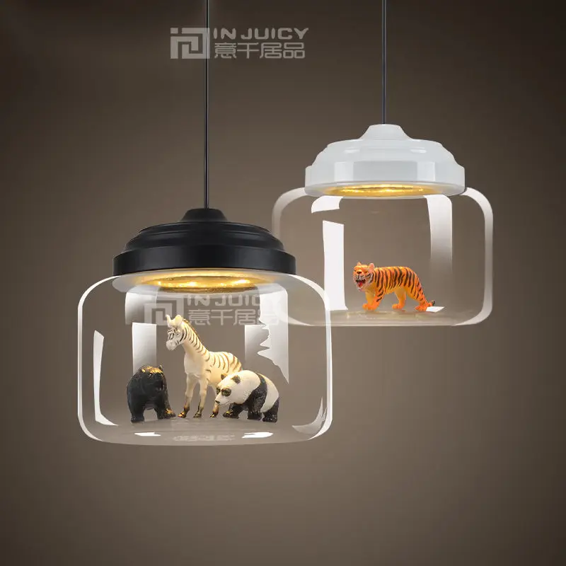 Modern Animal Zoon Glass Pendant Lights Fixtures for Kid's Childre's Bedroom Bar Reading Room Restaurant Home
Modern Animal Zoon Glass Pendant Lights Fixtures for Kid's Childre's Bedroom Bar Reading Room Restaurant Home
