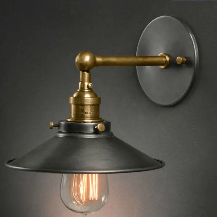 2016 Hot Sale American Style Bedside Vintage Wall Lamp Single-head Living Room Light Bar Decor Lighting Dia.22cm Black/White
2016 Hot Sale American Style Bedside Vintage Wall Lamp Single-head Living Room Light Bar Decor Lighting Dia.22cm Black/White