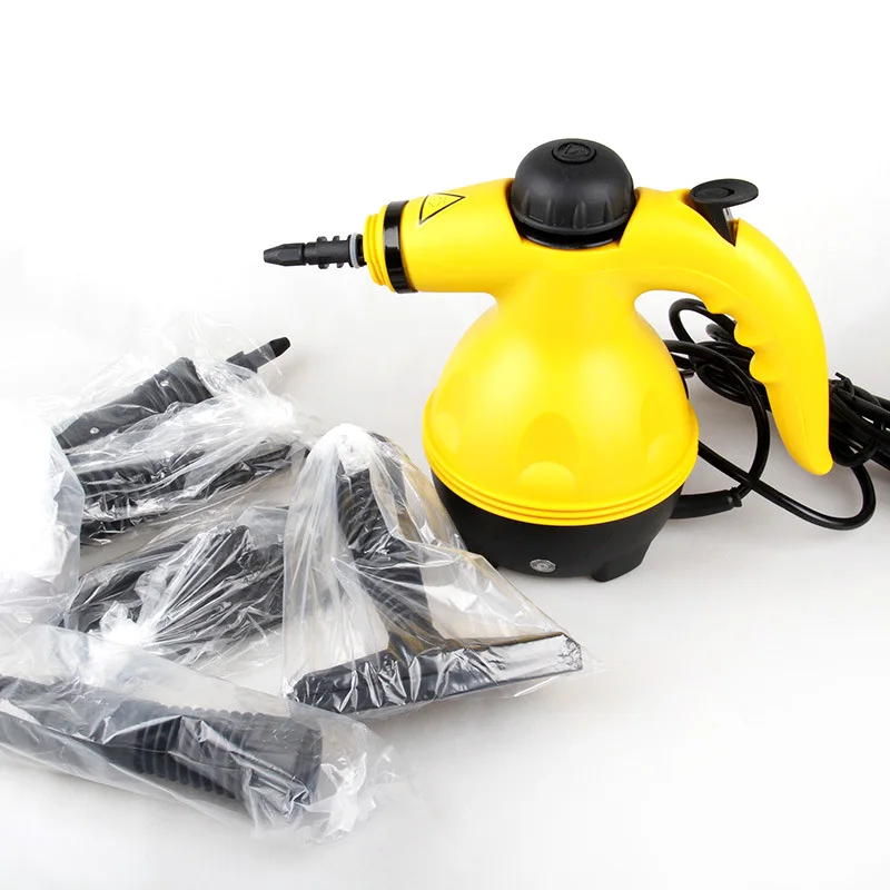 Electric Steam Cleaer Multi Purpose Handheld Bottle Kit 1000W Portable Steamer Attachments Kitchen Brush Tool | Бытовая техника
