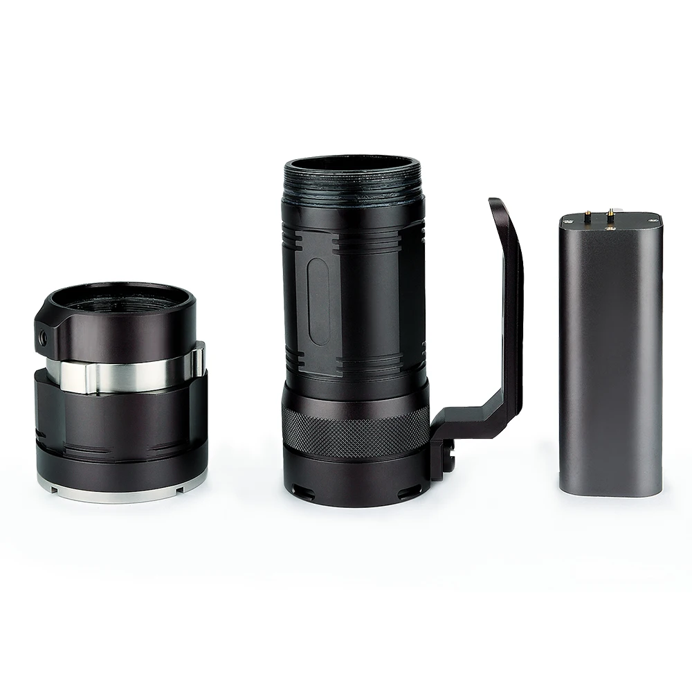 2 шт. Новый Дайвинг фонарик 4000LM UniqueFire DT6 с 4 * Cree XM-L2 LED Лампы факел лампы Подводные | и