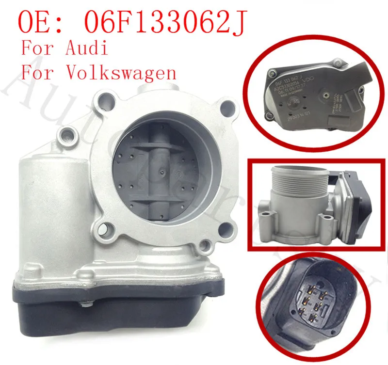 Original Remanufactured - 06F133062AB/E/G/H/J/Q Throttle Body For Audi for VW Jetta Eos Passat Seat Leon 2.0T
Original Remanufactured - 06F133062AB/E/G/H/J/Q Throttle Body For Audi for VW Jetta Eos Passat Seat Leon 2.0T