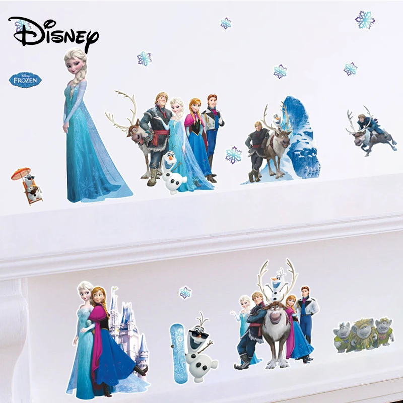 Наклейка Disney Холодное сердце для детской комнаты спальни гостиной детского