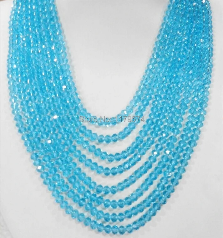 new 2019 Fashion DIY 8 rows jewelry blue Crystal beads chain necklace 5 rows Bracelet sets Jewelry sets Christmas gifts hp001
new 2019 Fashion DIY 8 rows jewelry blue Crystal beads chain necklace 5 rows Bracelet sets Jewelry sets Christmas gifts hp001