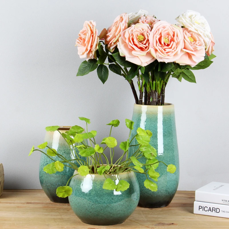 Jingdezhen Ceramic vase High quality Creative Tabletop large Vases Dried flowers containers Decoration Home Furnishing Craft
Jingdezhen Ceramic vase High quality Creative Tabletop large Vases Dried flowers containers Decoration Home Furnishing Craft