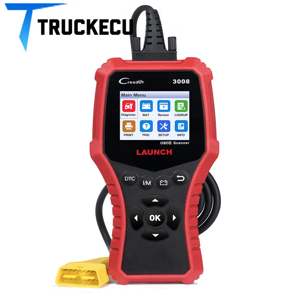 

LAUNCH CR3008 OBD2 OBDII Auto Scanner X431 Creader 3008 OBD 2 Engine Code Reader PK AD510 KW850 Diagnostic tool