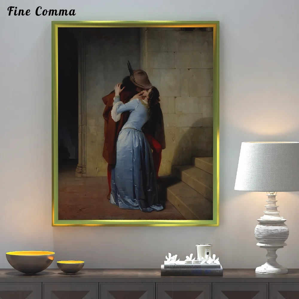 The Kiss Hayez от Франческо Хейз 100% расписанная вручную картина маслом Репродукция или репродукция с принтом жикле настенное искусство домашний ...
The Kiss Hayez от Франческо Хейз 100% расписанная вручную картина маслом Репродукция или репродукция с принтом жикле настенное искусство домашний ...