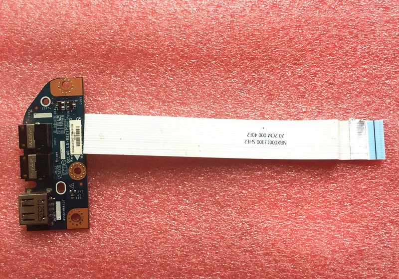WZSM Original Audio Sound USB Board Cable For ASUS A45V A85V K45VD K45V R400V LS-8221P tested well
WZSM Original Audio Sound USB Board Cable For ASUS A45V A85V K45VD K45V R400V LS-8221P tested well