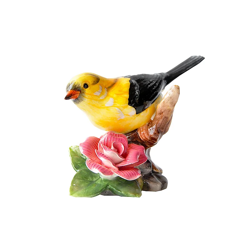 WU CHEN LONG Ceramic Flower Bird Figurines Oriolus Hummingbird Orn Crafts Decor Porcelain Animal Figurine Home Decoration R2154
WU CHEN LONG Ceramic Flower Bird Figurines Oriolus Hummingbird Orn Crafts Decor Porcelain Animal Figurine Home Decoration R2154