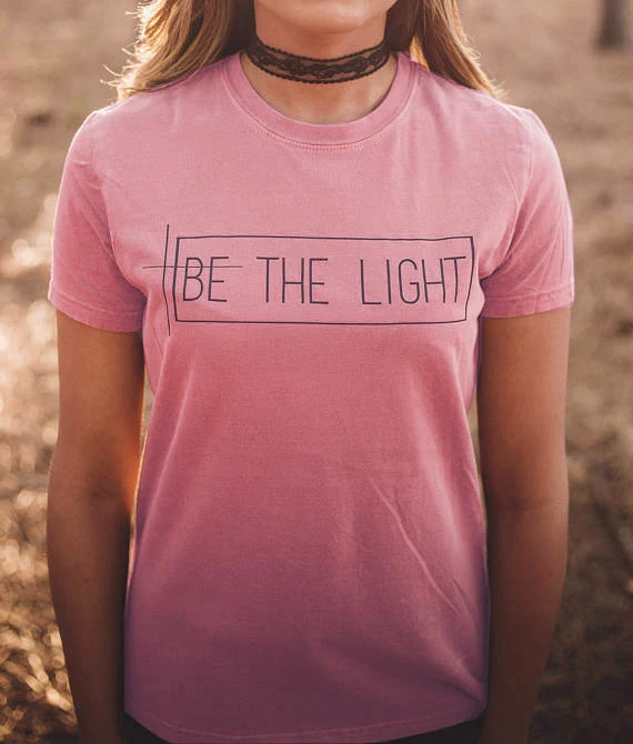 Skuggnas Be The Light T-shirt Christian Graphic Tee gift for women Faith TShirts trend girls tops tshirt for People with faith
Skuggnas Be The Light T-shirt Christian Graphic Tee gift for women Faith TShirts trend girls tops tshirt for People with faith