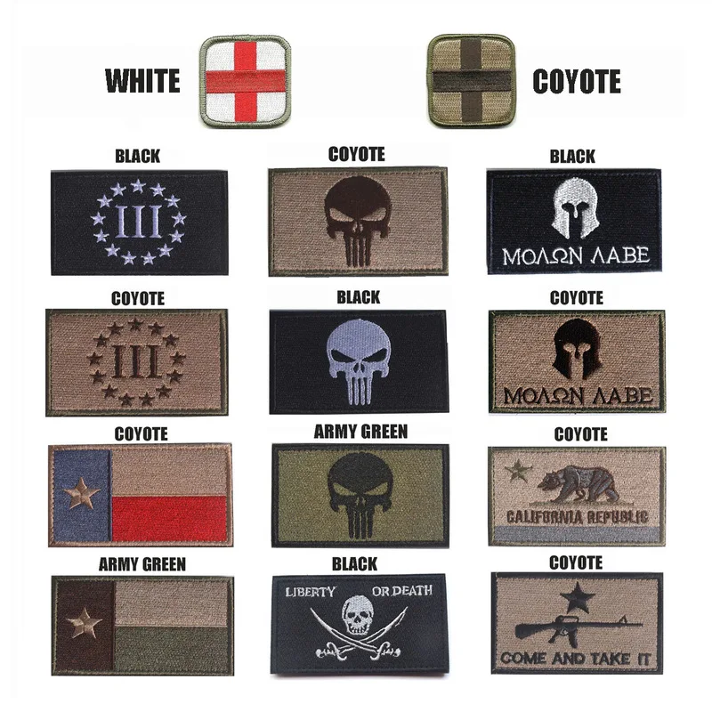 First Aid Punisher Army Tactical Embroidery Military Badge Armband Hook & Loop Fasteners Patch Badges Epaulette Collectibles
First Aid Punisher Army Tactical Embroidery Military Badge Armband Hook & Loop Fasteners Patch Badges Epaulette Collectibles