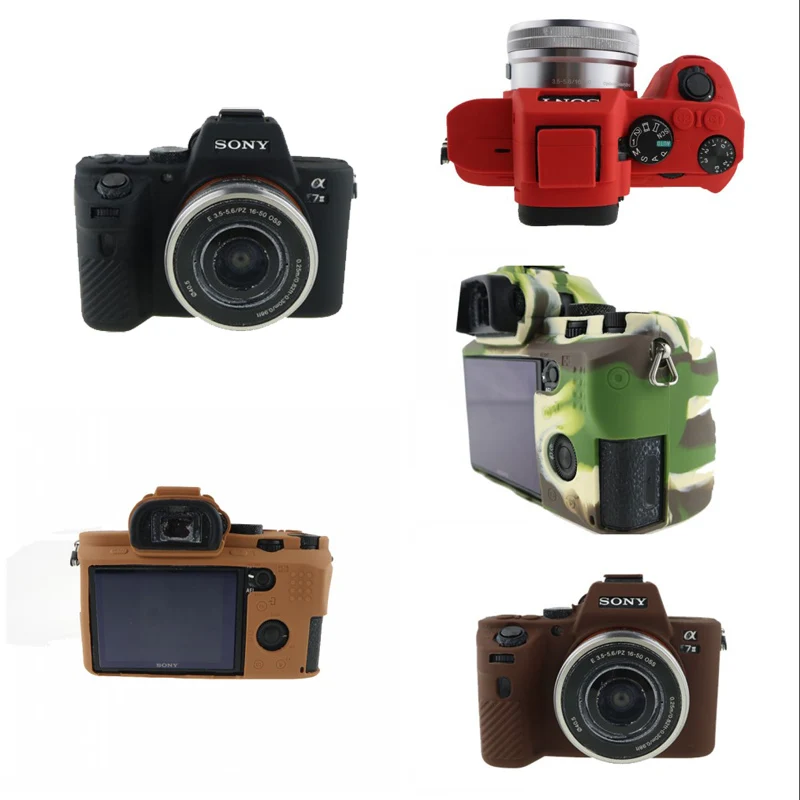 Nice Soft Camera Video Bag For Sony A7II A7R2 A7 mark 2 A7 II Silicone Case Rubber Camera case Protective Body Cover Skin
Nice Soft Camera Video Bag For Sony A7II A7R2 A7 mark 2 A7 II Silicone Case Rubber Camera case Protective Body Cover Skin