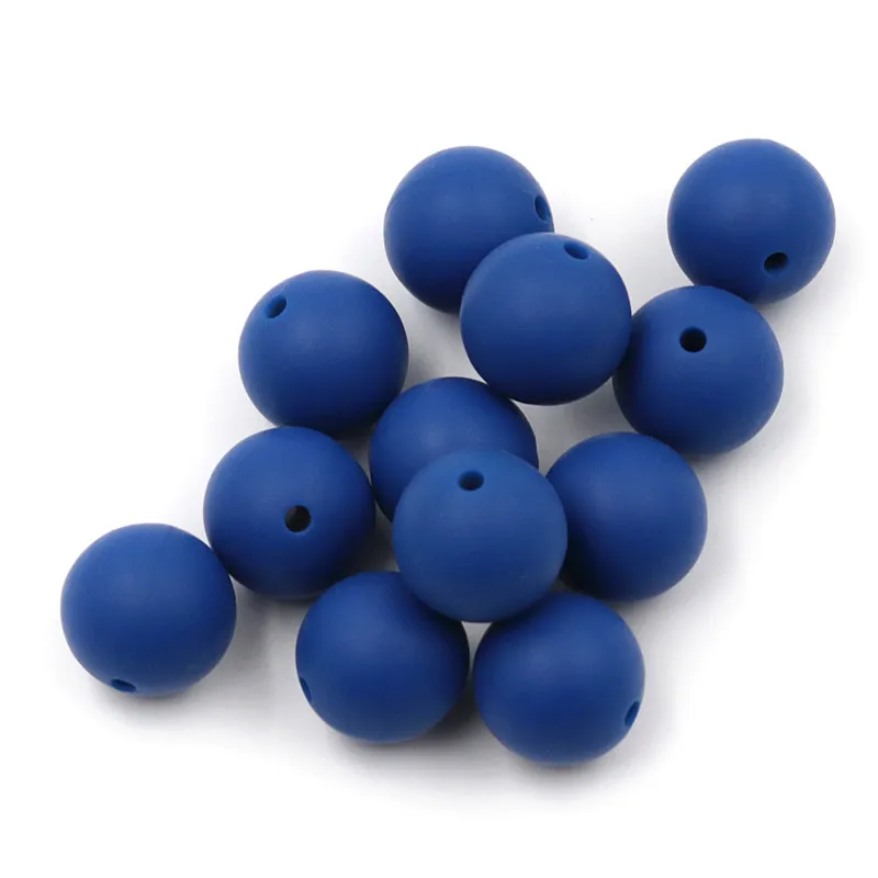 JOJOCHEW 100pcs 9mm-19mm Deep Blue Hot New Silicone Baby Teething Beads Food Grade Round Cuentas de silicona Jewelry Making
JOJOCHEW 100pcs 9mm-19mm Deep Blue Hot New Silicone Baby Teething Beads Food Grade Round Cuentas de silicona Jewelry Making