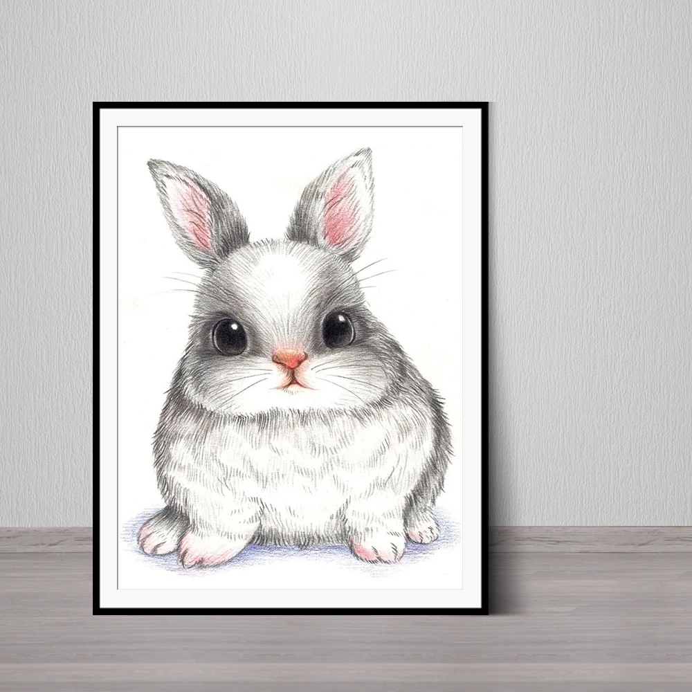 Nursery Baby Room Decoration Canvas Painting HD Print Cartoon Rabbit Cute Animals Poster Wall Art Picture for Kids Room No Frame
Nursery Baby Room Decoration Canvas Painting HD Print Cartoon Rabbit Cute Animals Poster Wall Art Picture for Kids Room No Frame