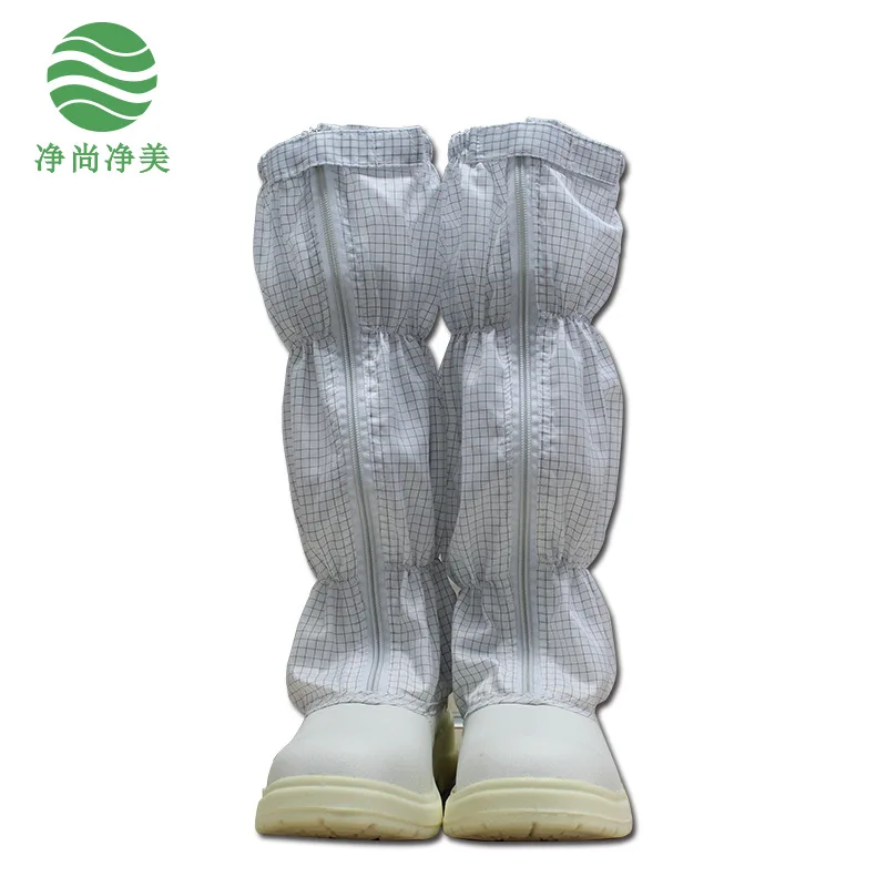 Anti-static high boots anti-smash, anti-puncture and anti-static high boots in clean workshop
Anti-static high boots anti-smash, anti-puncture and anti-static high boots in clean workshop