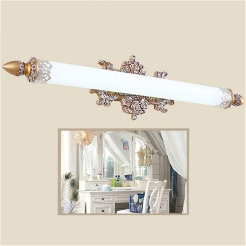 European Classical Pastoral Resin Acrylic Led Mirror Light for Bathroom Cabinet Makeup Mirror Wall Lamp 58/70/75cm 2226
European Classical Pastoral Resin Acrylic Led Mirror Light for Bathroom Cabinet Makeup Mirror Wall Lamp 58/70/75cm 2226