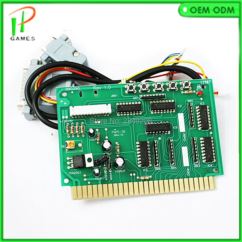 Аркадная игра PC в jamma Конвертер доска 2 Jamma компьютер аркаду компьютерная