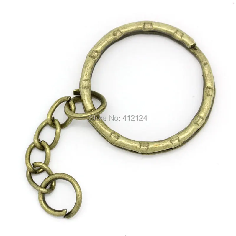 10Pcs Key Chains Rings Classic Embossing Metal Alloy Bronze Tone Jewelry DIY Finding Charms 5.3cm(2 1/8")
10Pcs Key Chains Rings Classic Embossing Metal Alloy Bronze Tone Jewelry DIY Finding Charms 5.3cm(2 1/8")