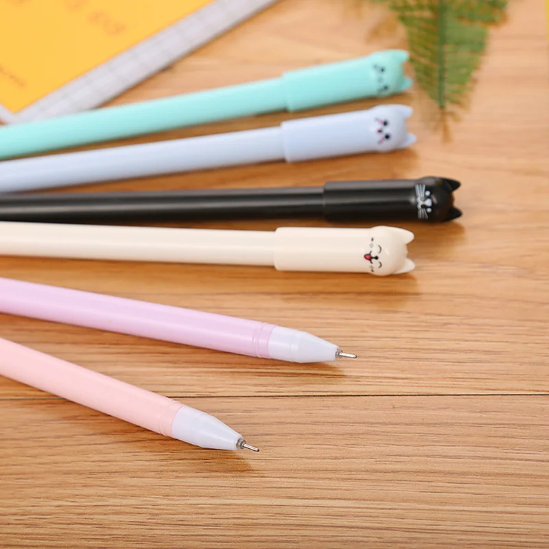 120 Pcs Creative Stationery Cap Cat Cartoon Neutral Pen Cute Pendulum Cat Learn Office Water-based Pen Kawaii School Supplies
120 Pcs Creative Stationery Cap Cat Cartoon Neutral Pen Cute Pendulum Cat Learn Office Water-based Pen Kawaii School Supplies