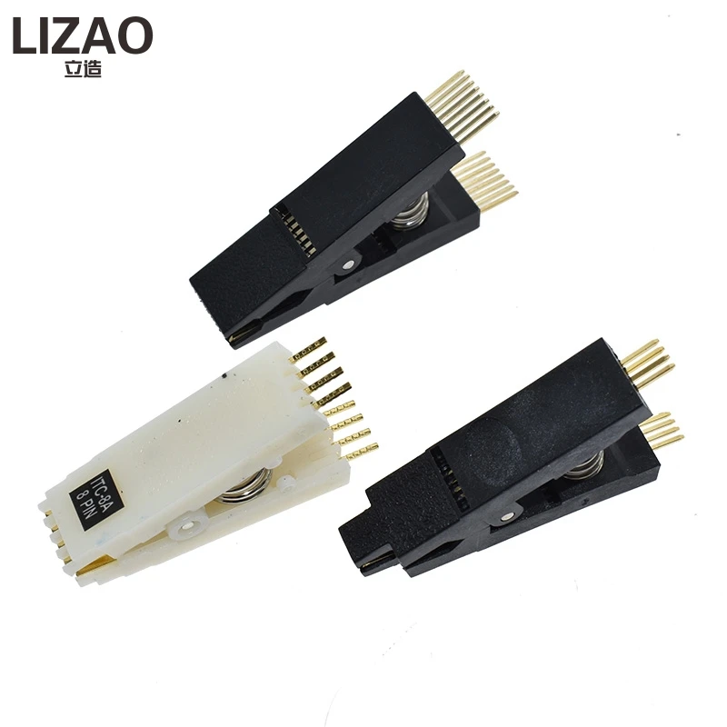 Программатор тестовый зажим ing SOP8 SOP16 SOP SOIC 8 16 SOIC8 SOIC16 DIP8 DIP Pin IC зажим|Интегральные