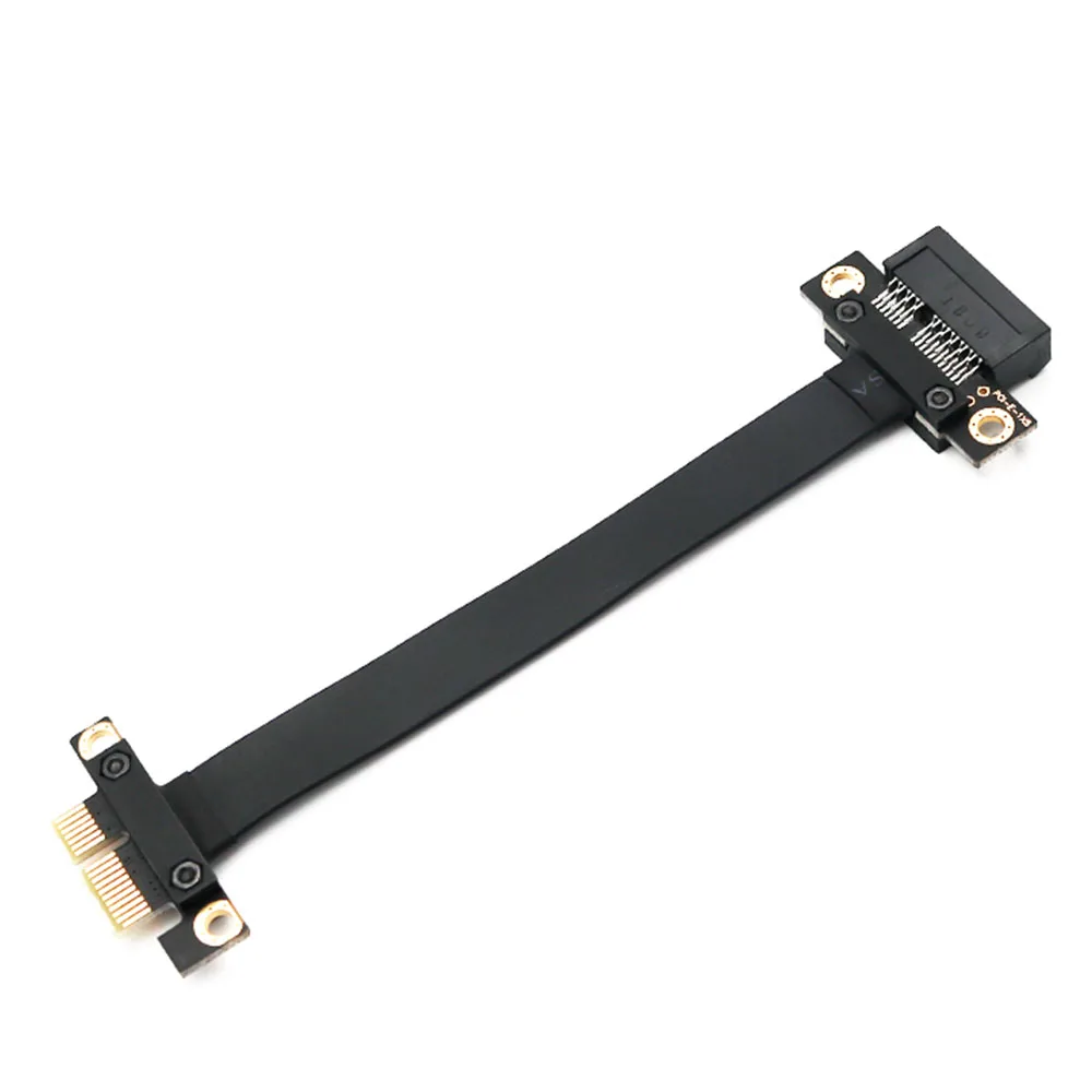 PCI-E Extender Ribbon PCI Express 1X To 1X Slot Riser Card Converter Adapter Extension Cable PCI-E X1 Gold Plated For BTC Mining
PCI-E Extender Ribbon PCI Express 1X To 1X Slot Riser Card Converter Adapter Extension Cable PCI-E X1 Gold Plated For BTC Mining