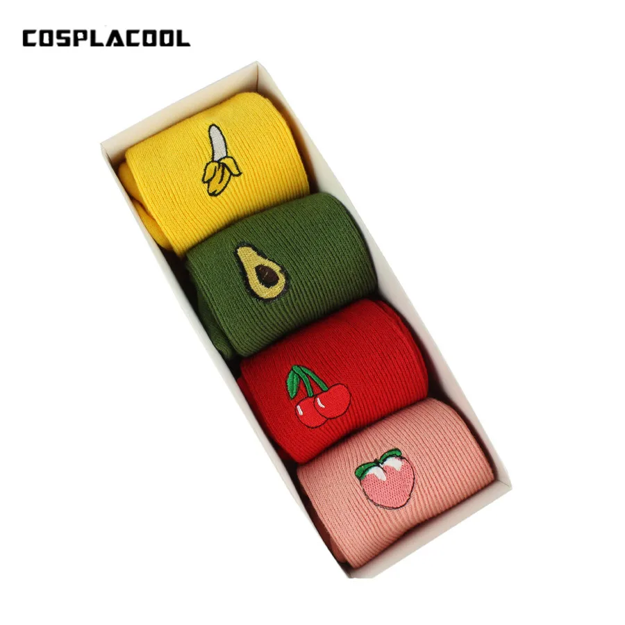 New Korean Pile Heap Socks Retro Embroidery Long Section Of Cotton Socks Cute Comfortable Fruit Banana Cherry Pear Pattern Socks
New Korean Pile Heap Socks Retro Embroidery Long Section Of Cotton Socks Cute Comfortable Fruit Banana Cherry Pear Pattern Socks