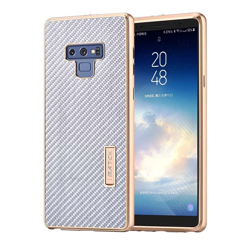 Luxury Original IMATCH Real Carbon Fiber Cover Metal Frame Case Fiber Layer Hard Protection For Samsung Galaxy Note 9 Note9
Luxury Original IMATCH Real Carbon Fiber Cover Metal Frame Case Fiber Layer Hard Protection For Samsung Galaxy Note 9 Note9