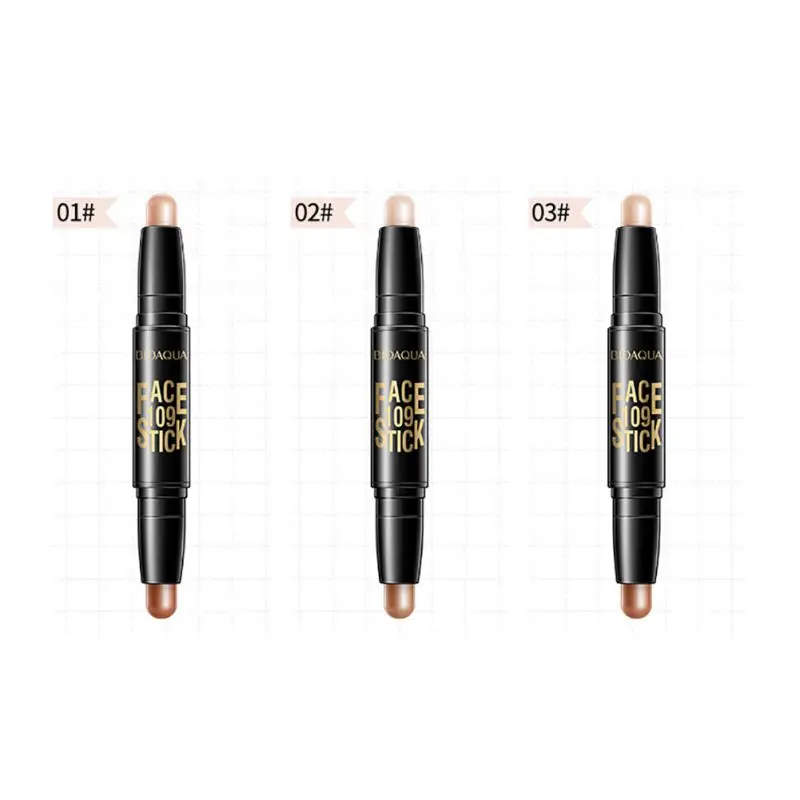 Natural Makeup Face Concealer Pencil Double-end Make Up Waterproof Eyebrow Pen + Foundation Base Contour New | Красота и здоровье