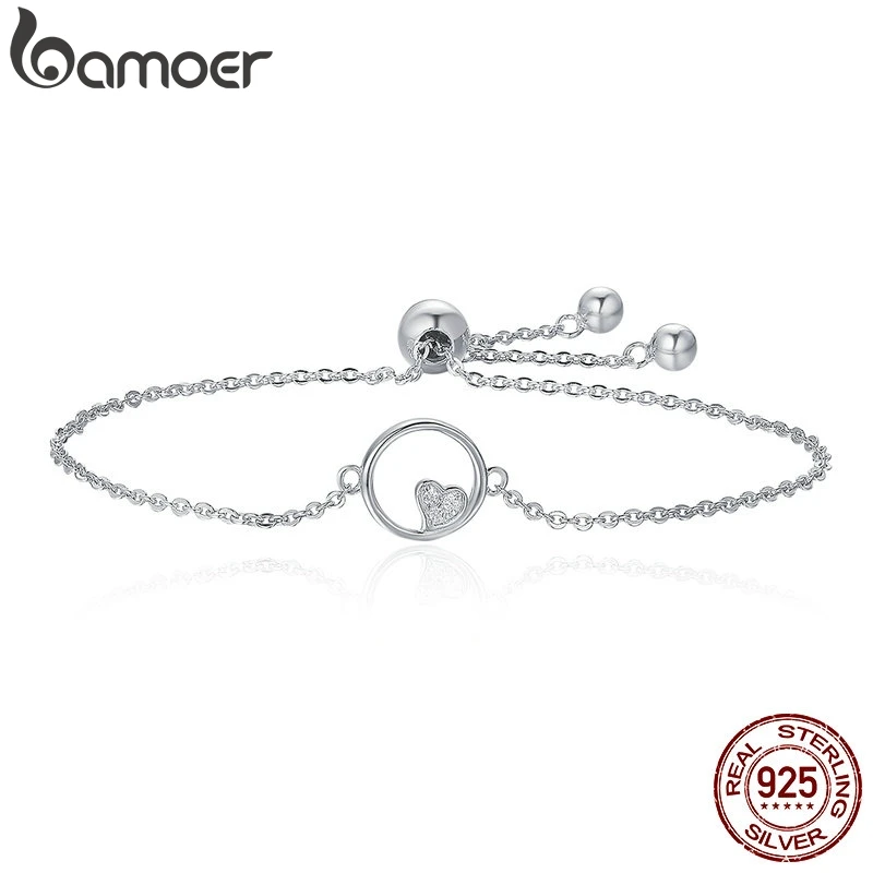 Женские браслеты-цепочки BAMOER из серебра 925 пробы с сердечками, роскошные подлинные серебряные ювелирные украшения SCB020
Женские браслеты-цепочки BAMOER из серебра 925 пробы с сердечками, роскошные подлинные серебряные ювелирные украшения SCB020